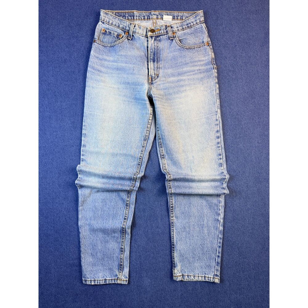 Jordache Womens Light Wash Straight Leg Jeans 100% Cotton Y2K Denim